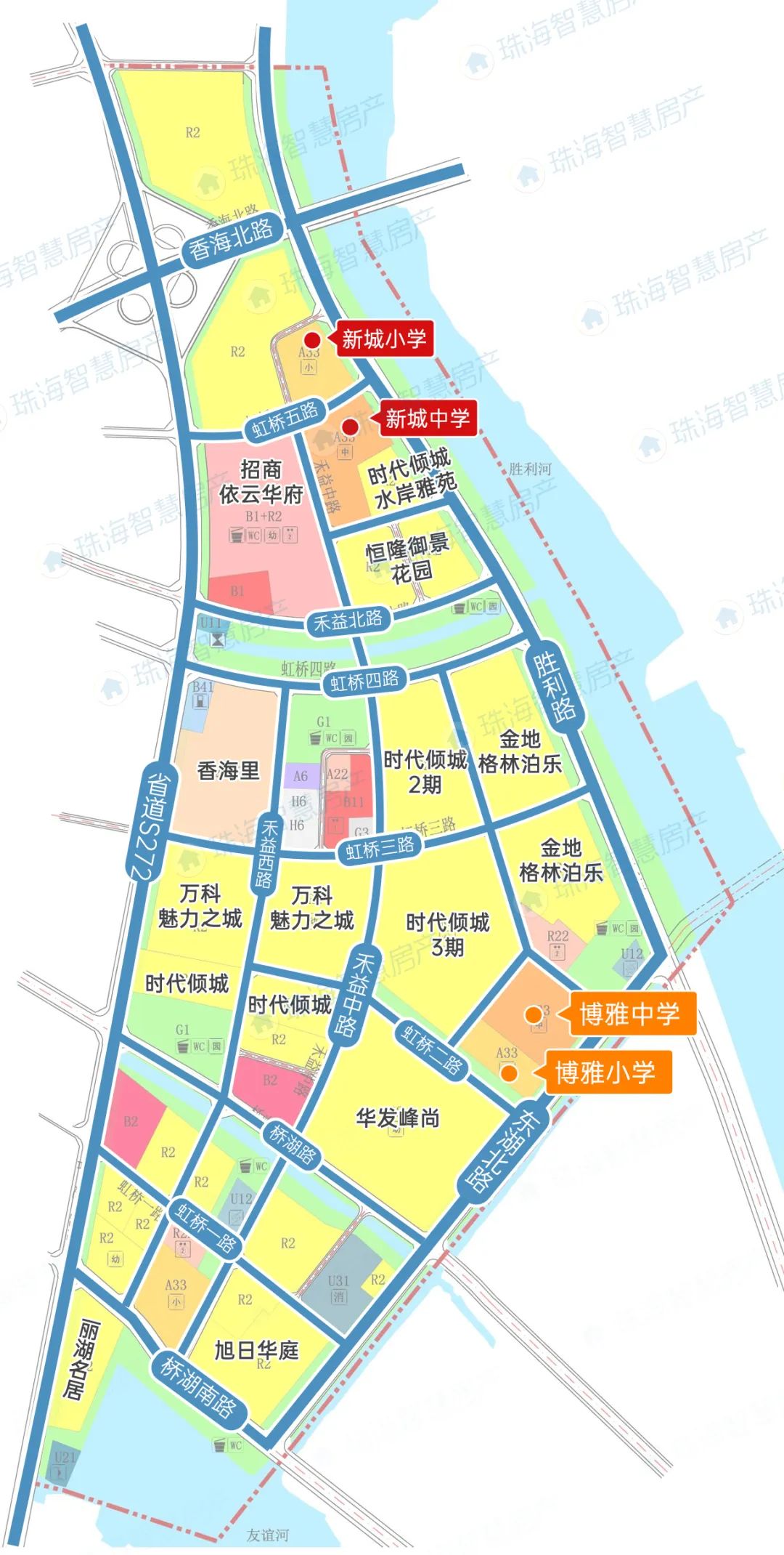 斗门新建中学图片