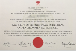 加拿大麦吉尔大学毕业证样本-案例图片