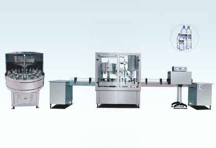 BF2000 The Production Line Of Washing, Filling And Capping Machine