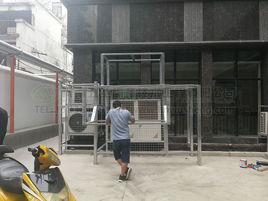 郑大三附院空调机组降噪工程01