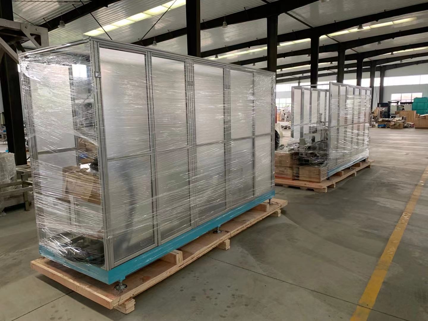 A new set is ready to ship--- Automatic coffee powder vacuum packing machine