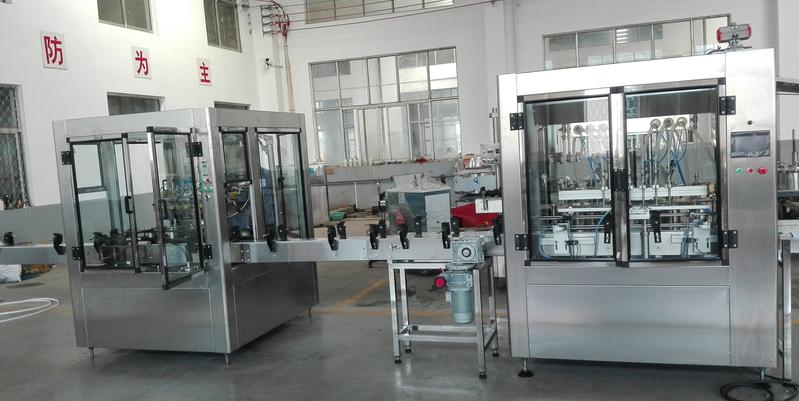 Automatic filling line for bottle/can