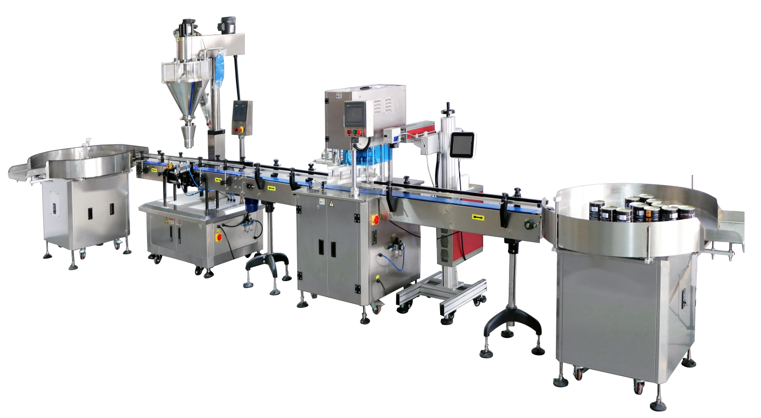 Automatic filling line for bottle/can