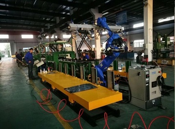 Robot full servo intelligent automatic line（Suitable for  one-stop production of a variety of materials.）