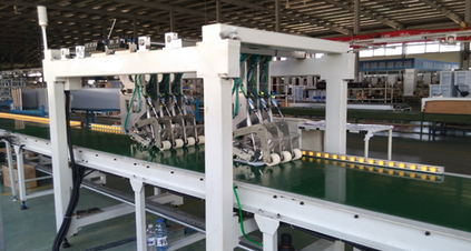 Automatic Skin Condenser Adhesive Line ；refrigerator  production  line
