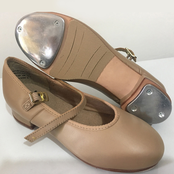 B14005 Leather sole tap shoes