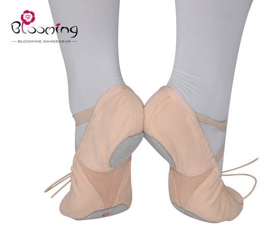11005 Breathable split-sole canvas ballet shoes