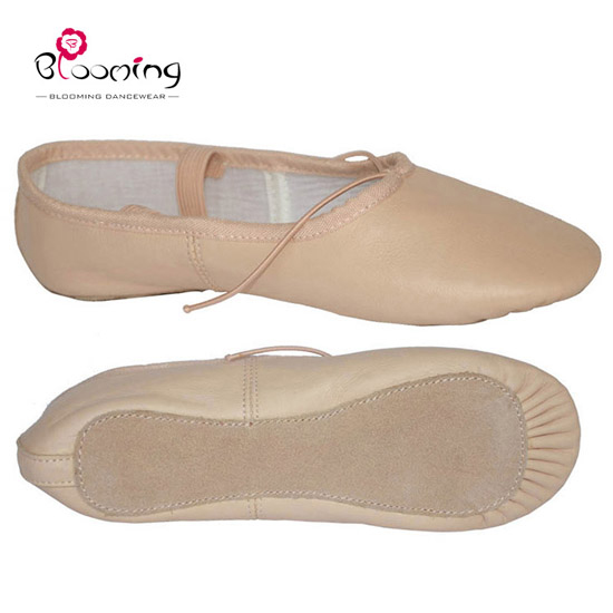 11001 Full sole leather ballet shoe