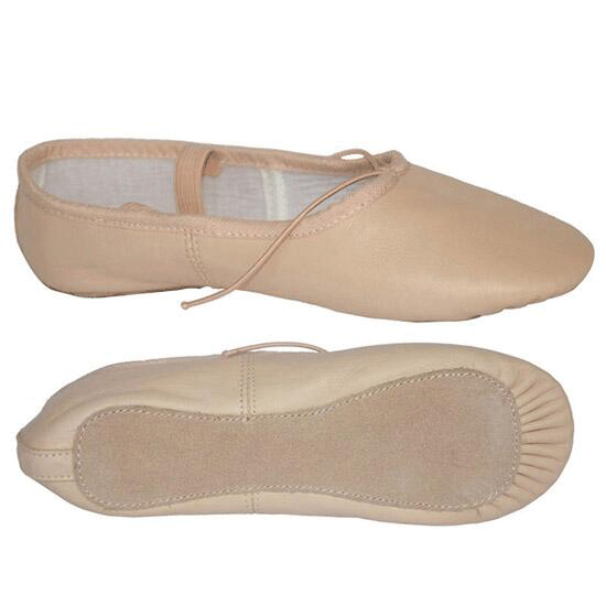 11001 Full sole leather ballet shoe