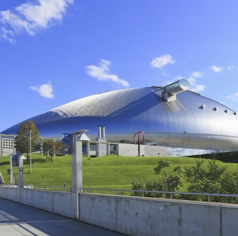 Sapporo Dome is the northern most all-weather dome in Japan. The stadium is home to the professional football team Consadole Sapporo and baseball team Hokkaido Nippon Ham Fighters.