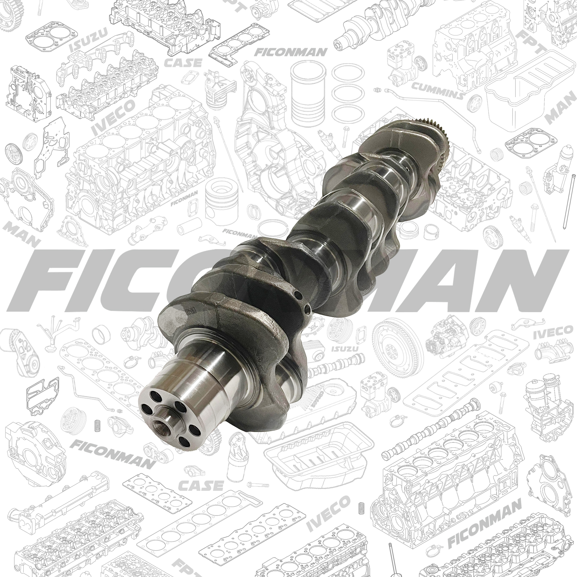 FPT Cursor9 5041288490 504379916 Crankshaft