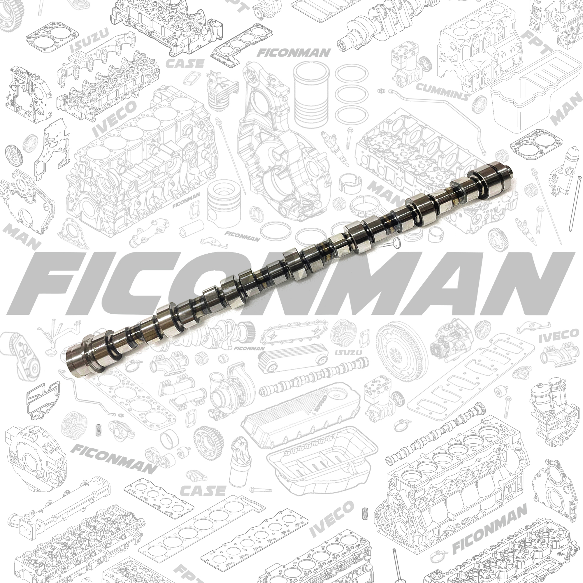 FPT Cursor9 Camshaft 504254723 504255364