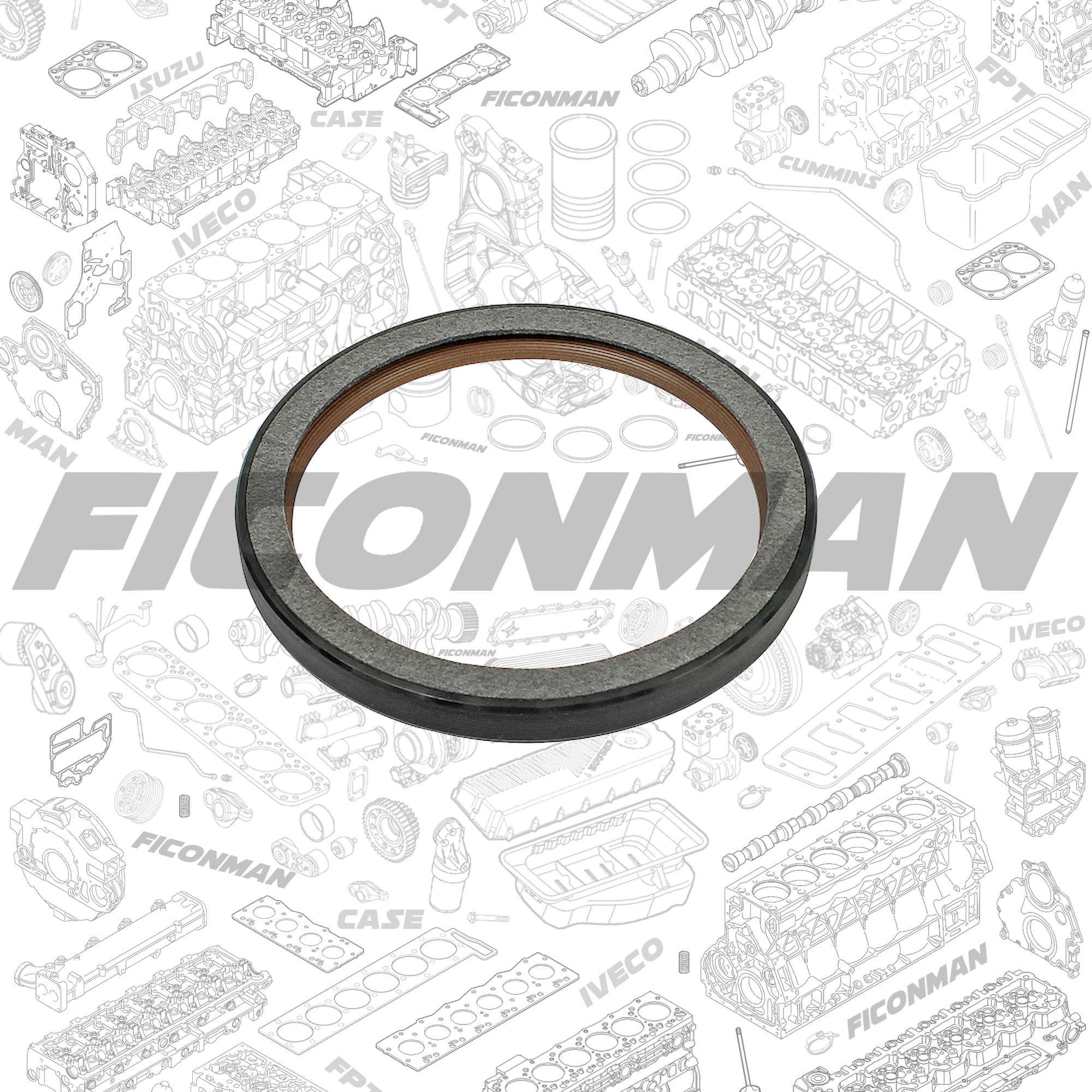 Front oil seal