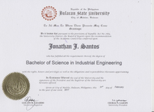 菲律宾大学毕业证图片