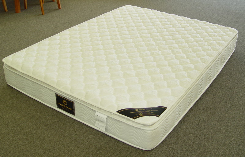 Pocket spring mattress with pillow-top D-08/D-18 (Queen & King only)