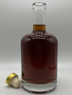 750ml truth spirits glass bottle