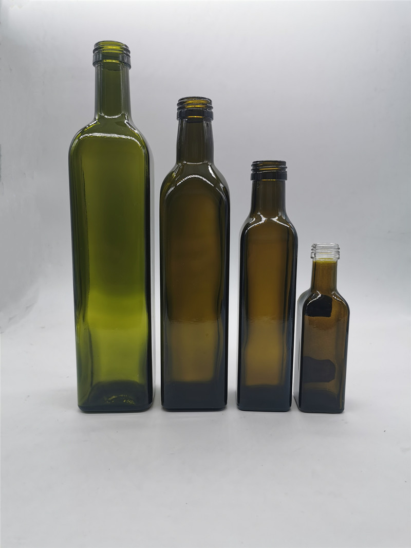 100ml Square olive oil bottle