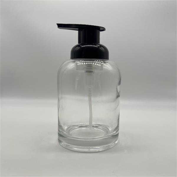 8 OZ foaming hand glass bottle