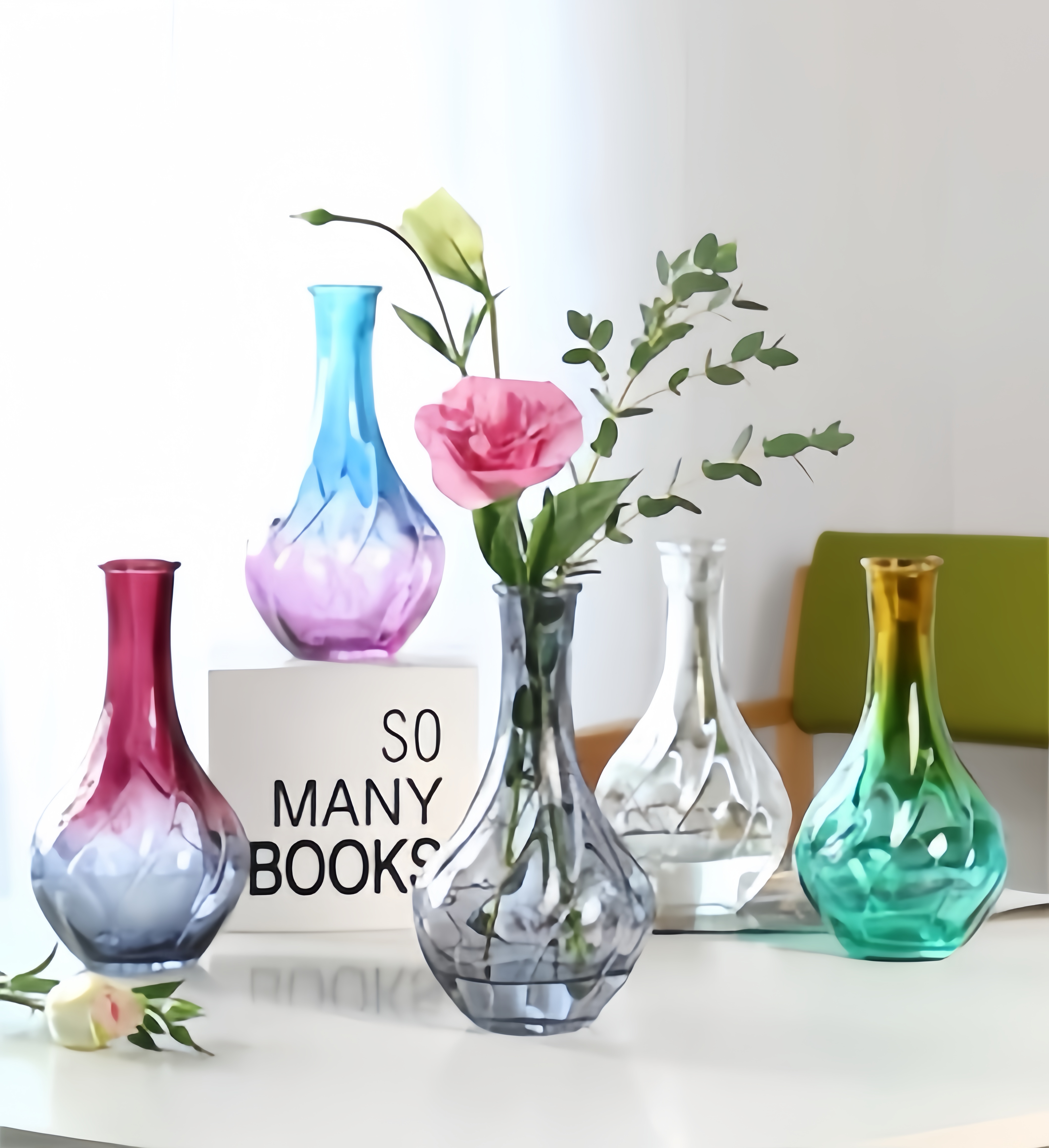 Willis Tower glass vase