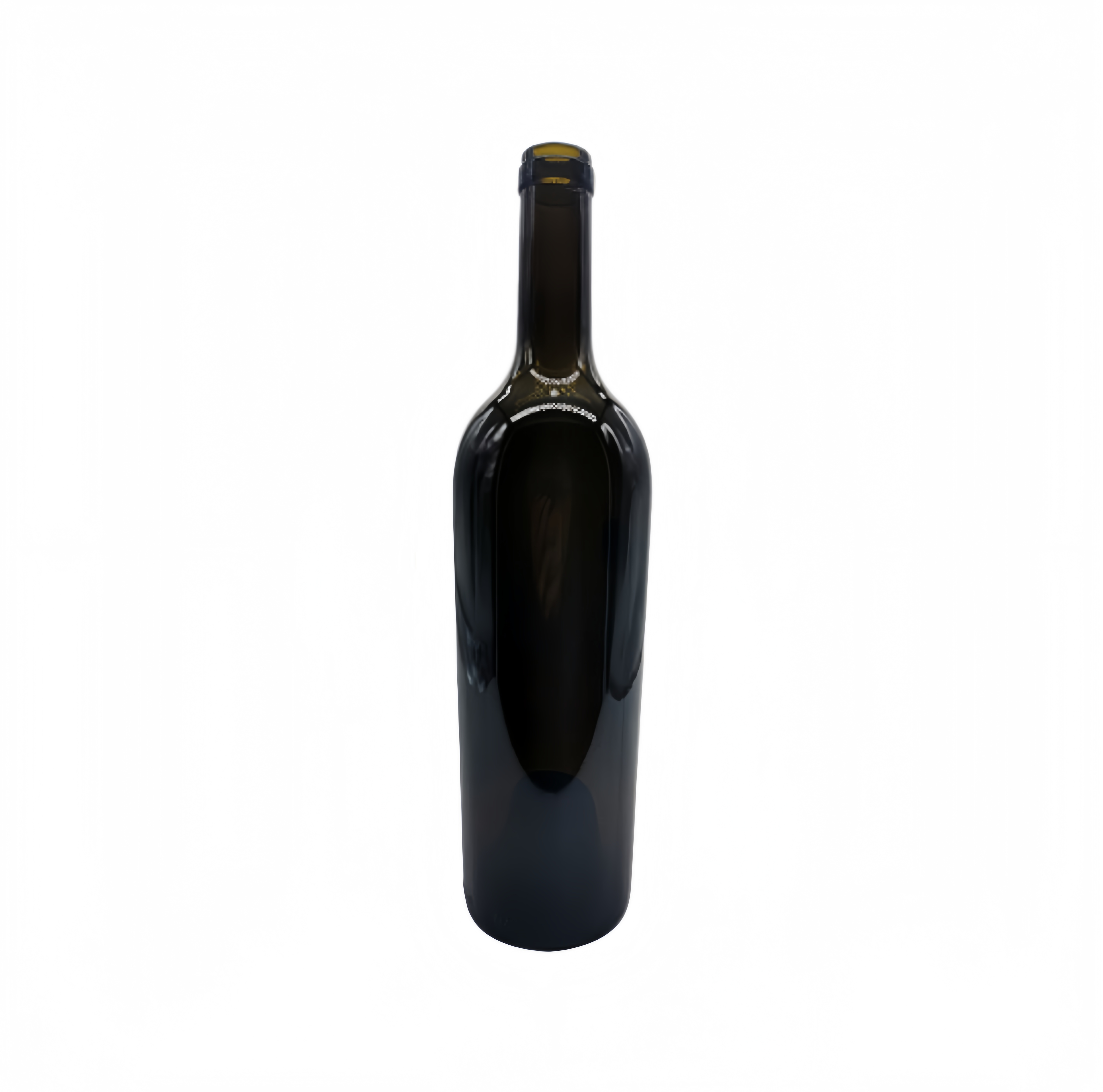 750ml Wine glass bottle heavy weight