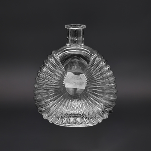 700ml crystal cognac XO glass bottle