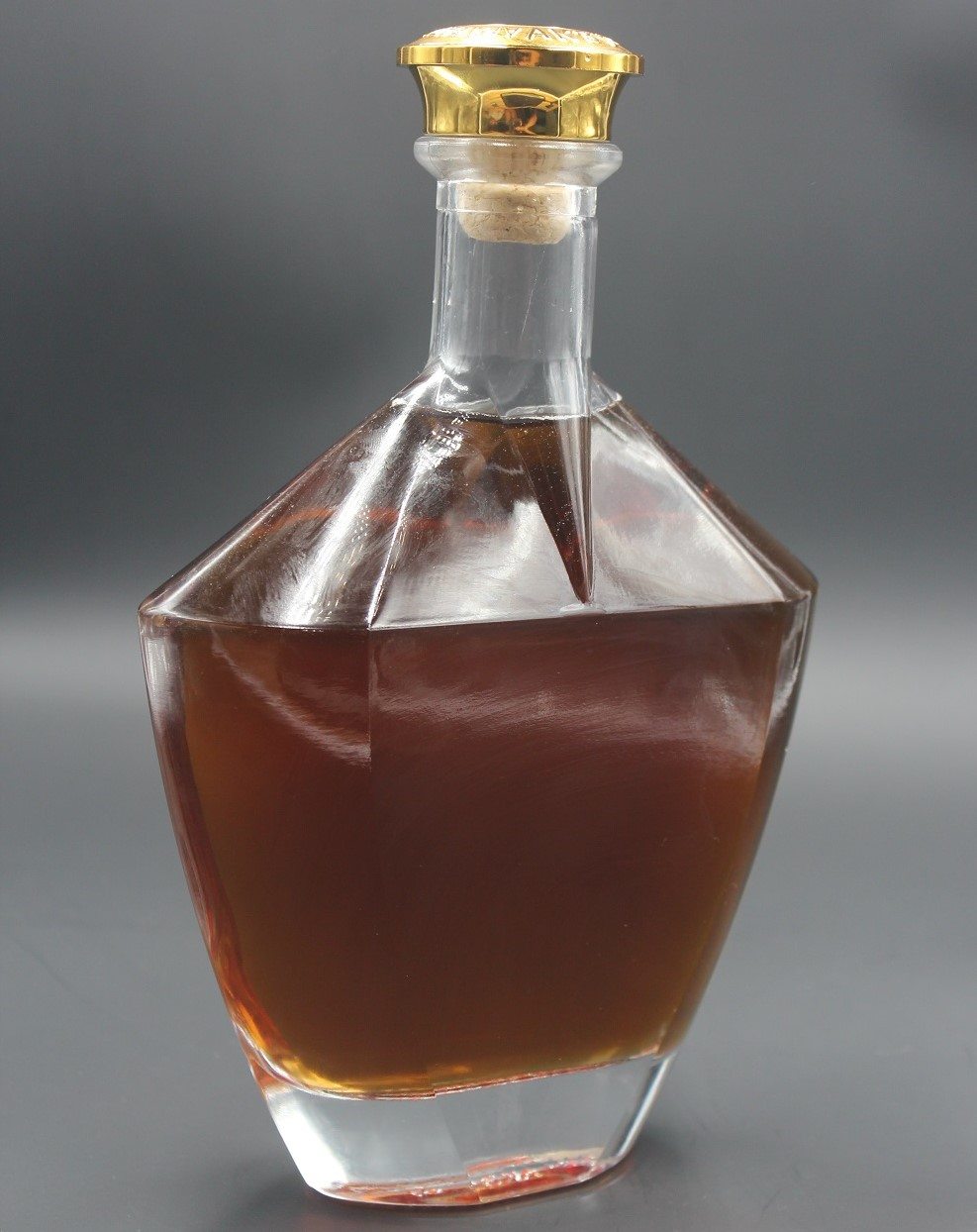 750ml Cognac super flint bartop bottle