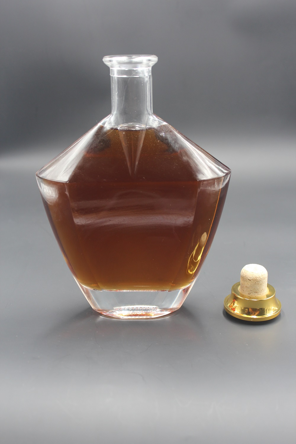 750ml Cognac super flint bartop bottle