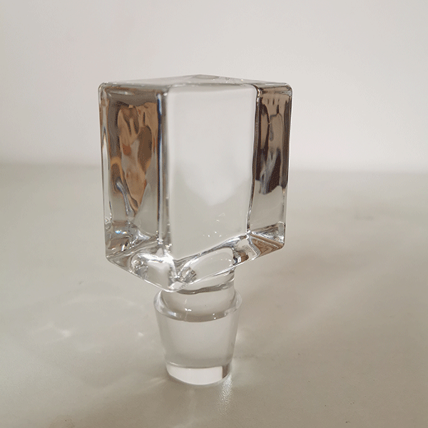 24OZ high quality custom cosmetic lead-free glass bottle with stopper