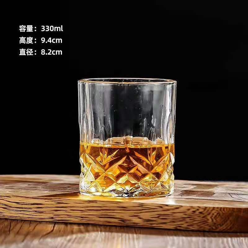24OZ high quality custom cosmetic lead-free glass bottle with stopper