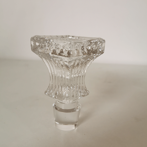 China made custom square spirits brandy glass decanter