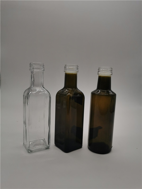 100ml Round olive oil bottle