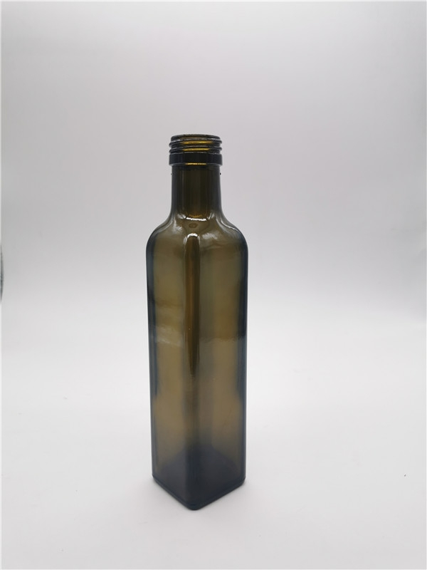 250ml Square olive oil bottle