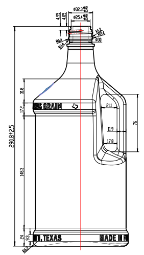 1750ml Vodka
