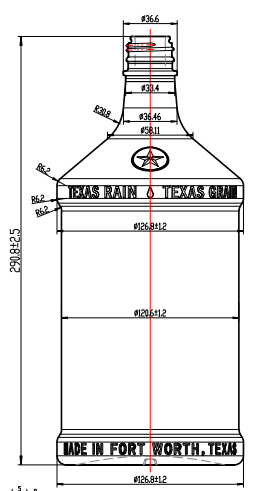 1750ml Vodka
