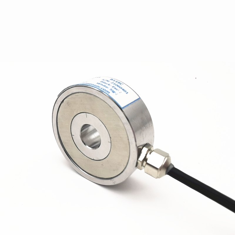 0.5/1/2/5/10/20kN Donut ring type stainless steel compression load cell (B119C)