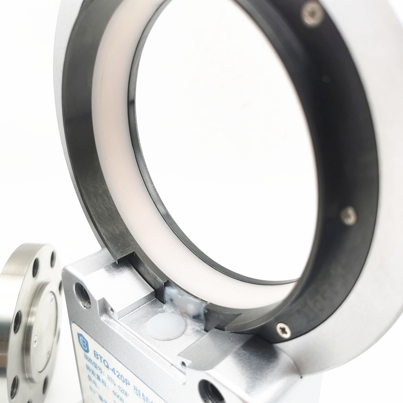 50Nm -100kNm Big capacity Disc torque sensor rotary torque sensor 400Nm (BTQ-420P)