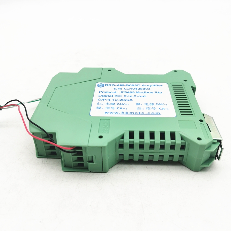Analog and digital output weighing amplifier transmitter for load cells (BRS-AM-B098D)