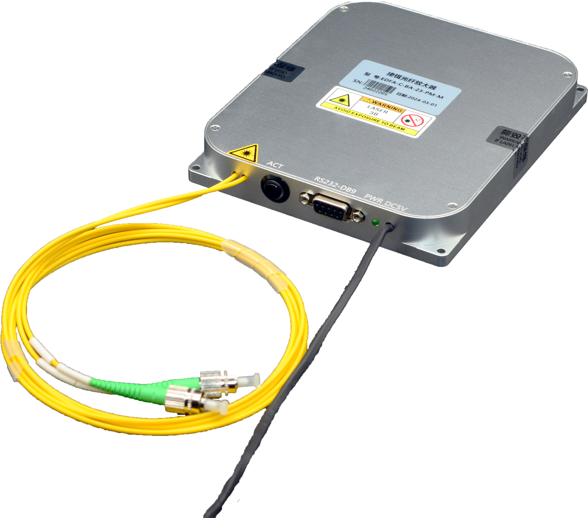 Polarization Maintaining Erbium-doped Fiber Amplifier for C-band