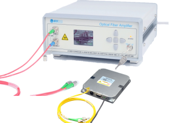 Erbium-doped Fiber In-Line Amplifier for C-band