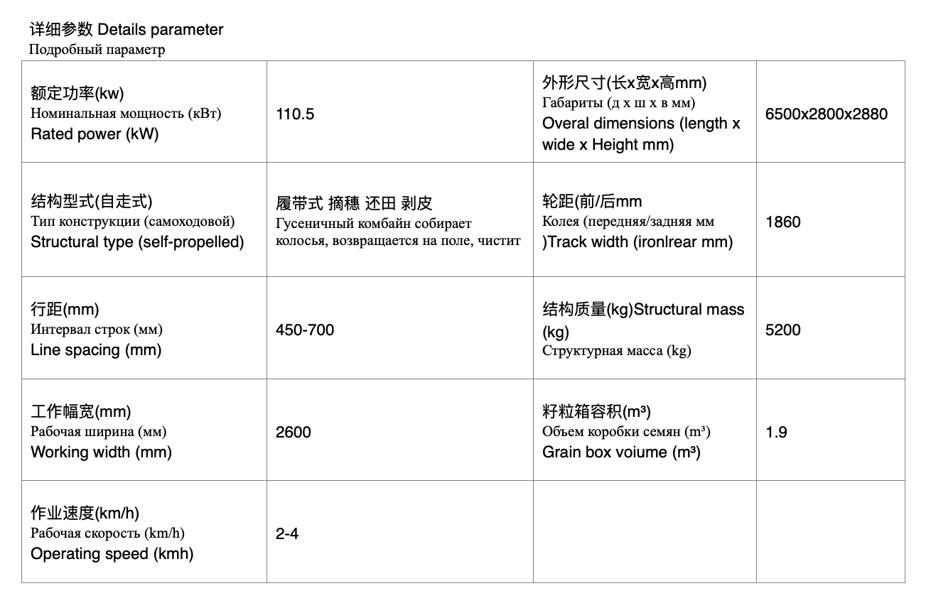 收获机4M俄文翻译