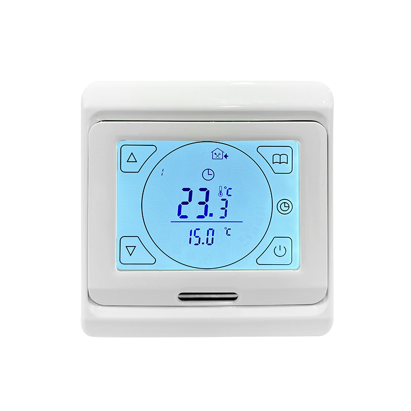 Touch Programmable Thermostat with LCD Touch Screen Display-E91