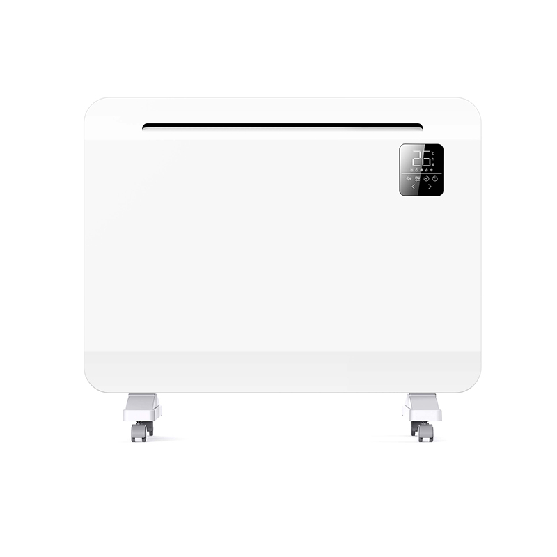 Remote Control Free Standing LCD Display Metal Panel Convector Heater