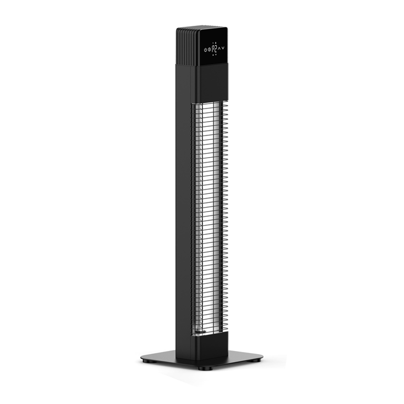 Standing Infrared Electric Outdoor Patio Heater with Remote Control