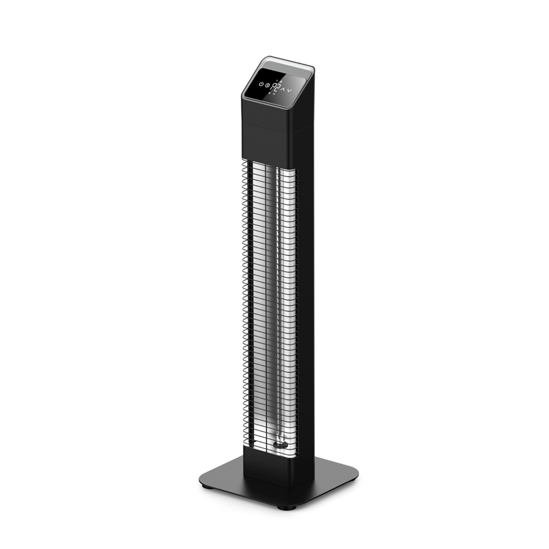 Standing Infrared Electric Outdoor Patio Heater with Remote Control