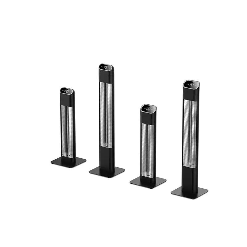 Standing Infrared Electric Outdoor Patio Heater with Remote Control