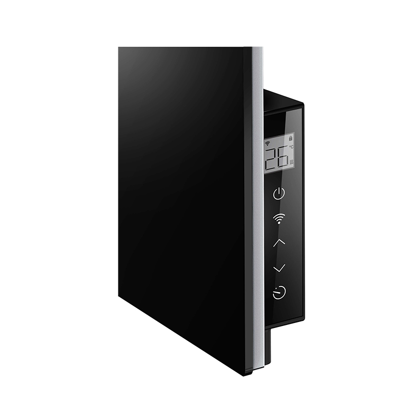 Carbon Crystal Far Infrared Tempered Glass Panel Heater With Wifi App