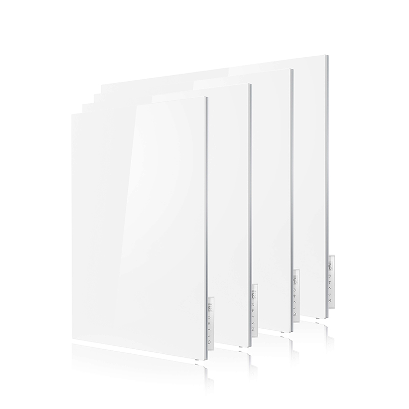 Carbon Crystal Far Infrared Tempered Glass Panel Heater With Wifi App