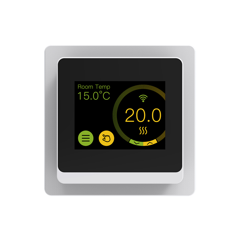UK Frame Compatible Color Touch Screen Program WiFi Thermostat - ES49