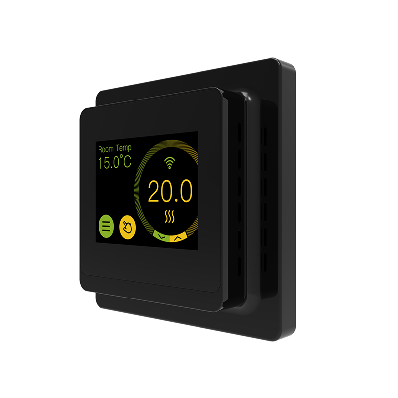 UK Frame Compatible Color Touch Screen Program WiFi Thermostat - ES49