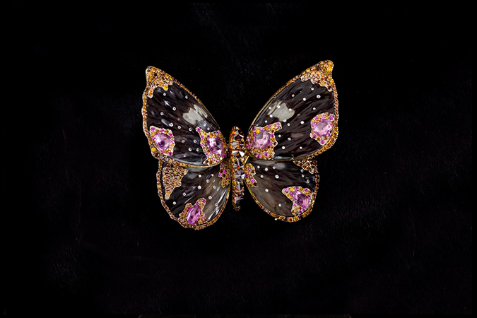 Amazon Empress Butterfly Brooch